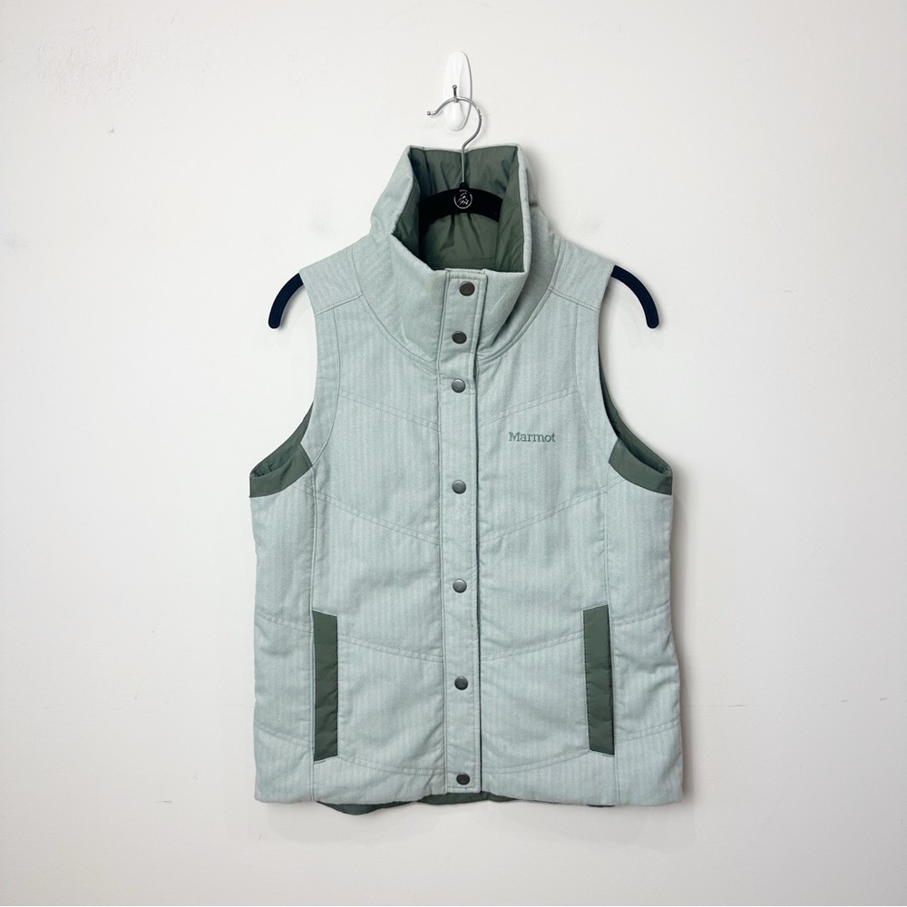 Marmot Peyton Reversible Vest Green - Picture 2 of 7